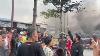 Keributan Memanas di Desa Sampali, Masyarakat Penggarap Vs Oknum Preman