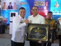 Pj Bupati Langkat Terima Paritrana Award 2024 