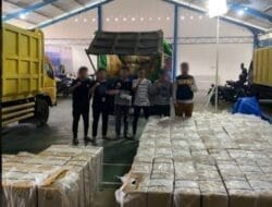 Bea Cukai Langsa dan Tim Tindak 2,73 Juta Batang Rokok Ilegal