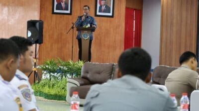 Dishub Sumut Sosialisasi Sistem Manajemen Keselamatan dan SPM Angkutan Barang