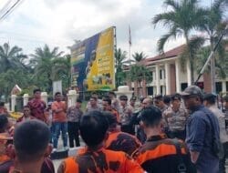 Soal Kasus TPPO, Ratusan Massa Gelar Aksi di PN Stabat Langkat
