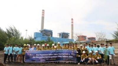Hari Lingkungan Hidup, PLN Indonesia Power dan UBP Tanam Pohon
