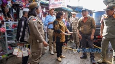 Bupati Karo Tinjau Kondisi Pusat Pasar Kabanjahe