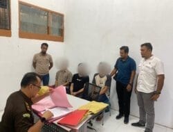 Satres Polres Aceh Selatan Serahan Tersangka dan Barang Bukti Pidana Narkotika