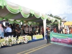 Kafilah dari Berbagai Kabupaten/Kota se-Sumut Meriahkan Pawai MTQ 39 Provsu
