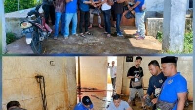 PWI Kota Langsa Sembelih 3 Ekor Sapi Qurban untuk Ratusan Wartawan