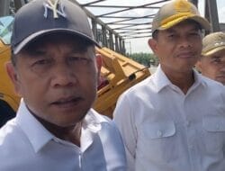 Pascaamblas, Kadis PUPR Provsu dan Sekda Langkat Tinjau Jembatan