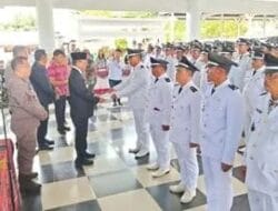 Pengukuhan 227 Kepala Desa se – Toba, Masa Jabatan Diperpanjang Jadi 8 Tahun