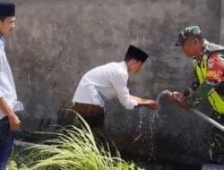 Kodim Atim Bangun Sumur Bor Dayah Muda Al-Aziziyah Bantuan Danrem