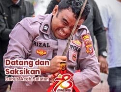Debus Segera Menyala di Anjungan Bhayangkara Aceh Selatan