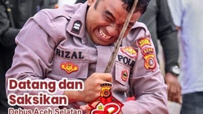 Debus Segera Menyala di Anjungan Bhayangkara Aceh Selatan