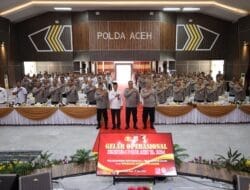 Kapolda Aceh Buka Gelar Operasional Semester Satu 2024