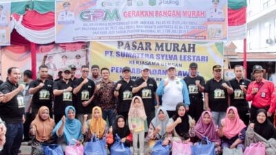 Sambut Hari Jadi Padang Lawas ke – 17, Dinas Ketapang Gelar Gerakan Pangan Murah