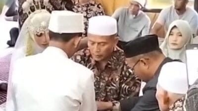 Bayu Ihza Mahendra Lubis S.IKom dan Desy Cristiana S.Tp Resmi Ijab Kabul