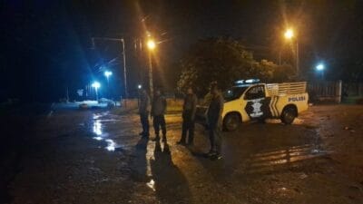 Cegah Premanisme, Polsek NA IX-X Labura  Patroli Blue Light