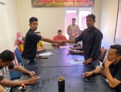 Satreskrim Polres Aceh Selatan Restorative Justice Kasus Penganiayaan
