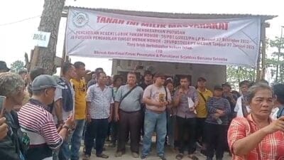 Warga Berhak Miliki Tanah Eks PTPN