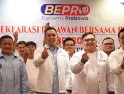 BePro Sumut Siap Sukseskan Silatnas Bersama Prabowo