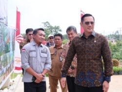 Akhiri Kegiatan di Kaltim, Menteri ATR/BPN Kunjungi Kantor Bank Tanah di Paser Utara