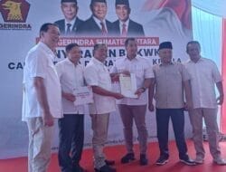Corry Dibuang, GERINDRA Dukung Antonius – Komando di Pilkada Karo 2024