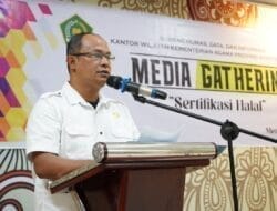 Kemenag Provsu Gandeng Media Sukseskan Program Wajib Halal
