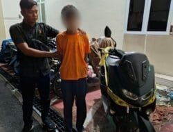 Gerak Cepat, Tim Polres Aceh Selatan Tangkap Maling Sepedamotor