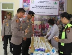 Jajaran Polres Langkat Gelar Tes Urine Dadakan, Ini Hasilnya