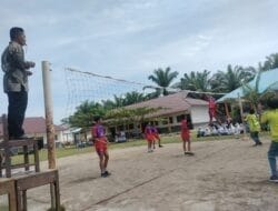 SMAN 1 Batahan Tuanrumah Pertandingan Volly Tingakat Kecamatan