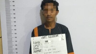 Ancam Warga Paluta Pakai Parang, Sobar Ditangkap Polisi