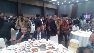 Momen Bertemunya Cagubsu Edy – Boby di Syukuran Anggota DPRD Sumut