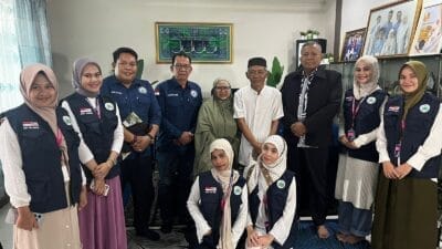 Ketua LP2M UINSU Monitoring Mahasiswa KKN Internasional di Kuala Lumpur