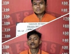 Polsek Batangkuis Ciduk 2 Pria Curi Motor di Parkiran
