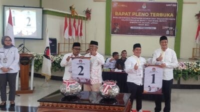KPU Gelar Pengundian Nomor Urut Pasangan Cabup – Cawabup Palas