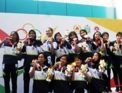 PON XXI Aceh- Sumut, Polo Air Putri Jabar Mendulang Emas