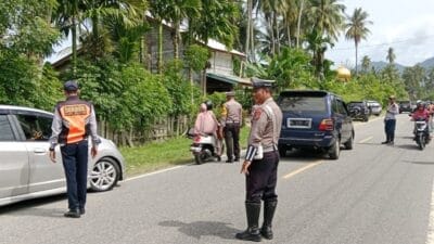 Satlantas Polres Aceh Selatan Razia Terpadu Gabungan Tertibkan Administrasi