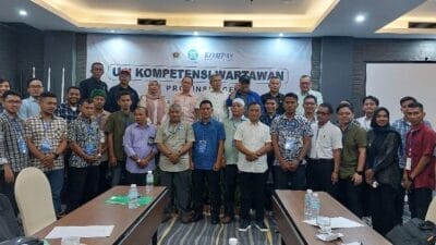 Dari 18 Anggota PWI Aceh Peserta UKW Angkatan XIX, Satu Orang belum Kompeten