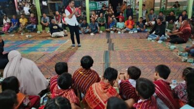 Adli Tama Hadiri Pesta Rakyat, Warga Mengeluh Soal Pupuk Subsidi