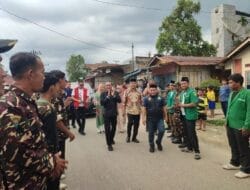 Banser Ansor dan Putri Bupati Sambut Edy – Hasan di Labusel