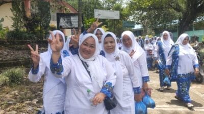 Hj. Rukiah Ajak Jamaah BKMT Madina Pilih SAHATA