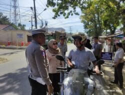 Samsat Sibuhuan Gandeng Polres Palas dan Jasa Raharja Gelar Razia Gabungan