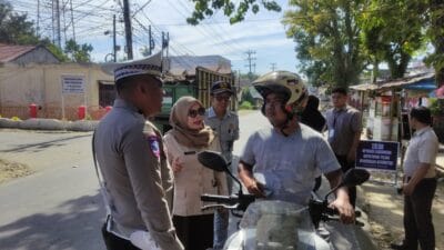 Samsat Sibuhuan Gandeng Polres Palas dan Jasa Raharja Gelar Razia Gabungan