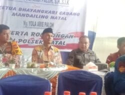 Ini Pesan Kapolres Madina Saat Kunker ke Pantai Barat di Polsek Natal