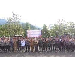 Polres Aceh Selatan Gelar Apel Pasukan Pengamanan TPS Pilkada 2024