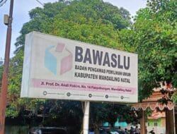 Bawaslu Madina : Pemanggilan Cabup Termasuk Informasi Pidana Pemilu yang Dikecualikan