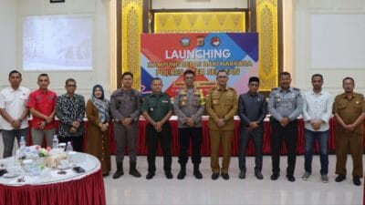 Dukung Asta Cita Presiden, Polres Aceh Selatan Launching Kampung Bebas Narkoba