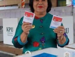 Usai Mencoblos Bupati Karo dan Forkopimda Tinjau Sejumlah TPS