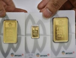 Harga Emas di Pergdagangan Sabtu