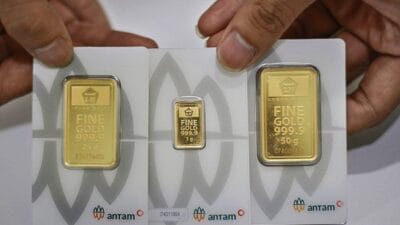 Harga Emas di Pergdagangan Sabtu