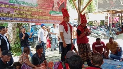 Warga Karo di Langkat Dukung Iskandar Sugito-Adli Tama di Pilkada 2024