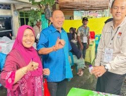 Ondim Nyoblos di TPS 005 JL Stasiun Brandan Timur Dekat Rumahnya